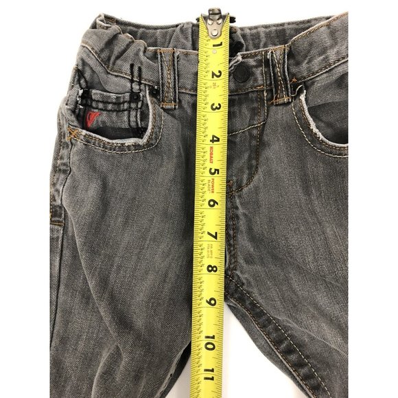 Quicksilver Girls Toddler Jeans Pants 4T Black Charcoal Stonewash Skinny Leg - Picture 10 of 12